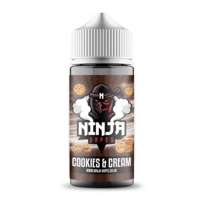 E-Liquid Cookies & Cream 100ml Shortfill