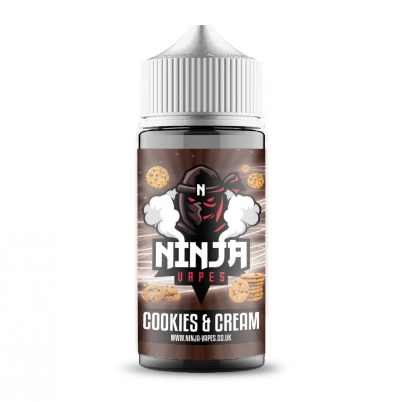 E-Liquid Cookies & Cream 100ml Shortfill