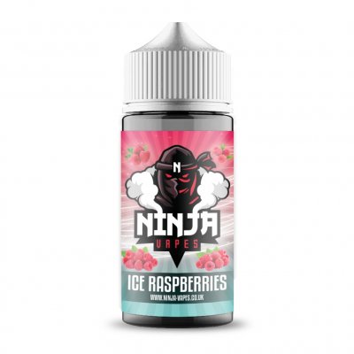 E-Liquid  Ice Raspberries 100 ml Shortfill