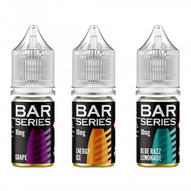 Pack Of  3 Bar Series 10ml Nic Salt E-Liquids