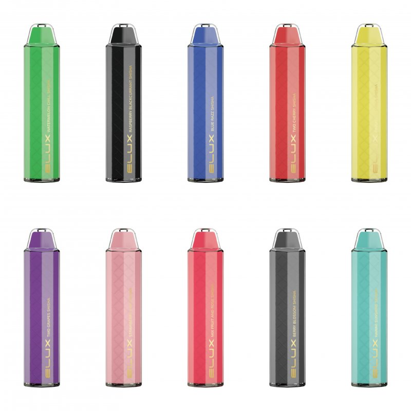 Elux Crystal 600 Puffs Shisha Disposable Vape Device