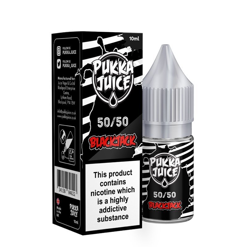 Pukka Juice E-Liquid Blackjack 10ml