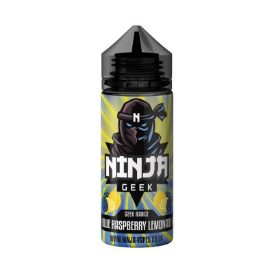 Blue Raspberry Lemonade Geek Range E-liquid 100ml Shortfill