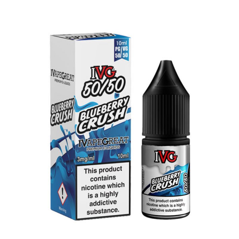 IVG E-Liquid Blueberry Crush 10ml