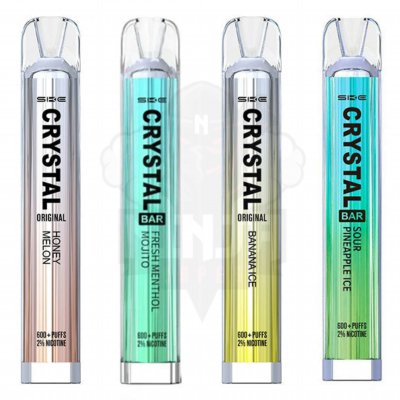 Crystal Bar 600 Puff Disposable Vape Device