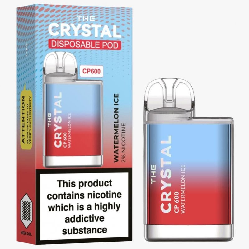 The Crystal CP600 Puffs Disposable Vape