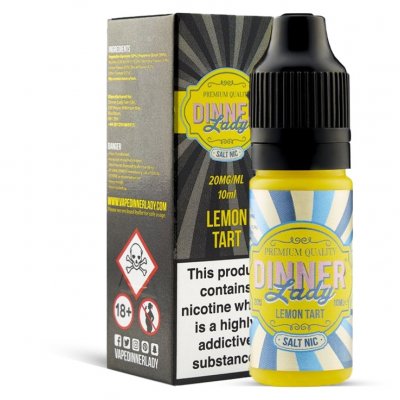 Dinner Lady Nic Salt Lemon Tart 10ml