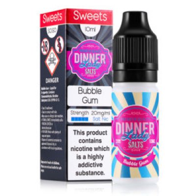 Dinner Lady Nic Salts Bubble Gum 10ml