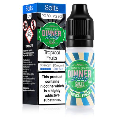 Dinner Lady Nic Salts Tropical Fruits 10ml