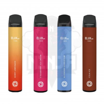 Elux Bar 1500 Puffs Disposable Vape Device | 55+ Flavours