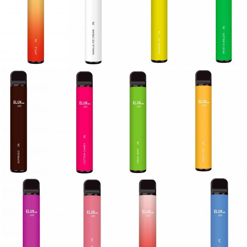 Elux Bar Disposable Vape Device 600 Puffs