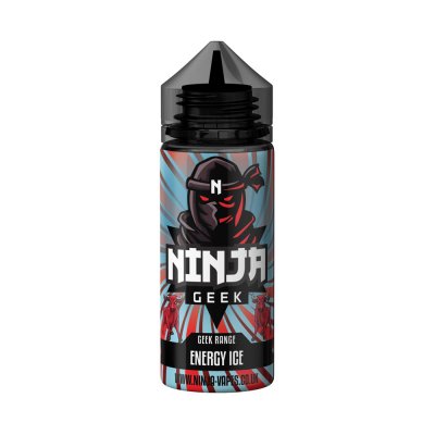 Energy Ice Geek Range E-liquid 100ml Shortfill