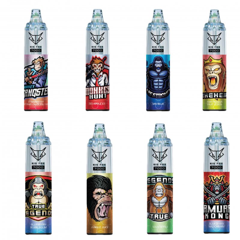 Gorilla Big Fox 7000 Puffs Device £11.95 Only