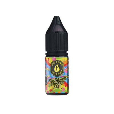 Juice N Power Nic Salt Bubblegum Rainbow 10ml,nic salts,Juice N' Power,juic n power reviews