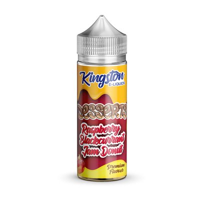 Kingston 70/30 Raspberry Blackcurrant Jam Donut 100ml