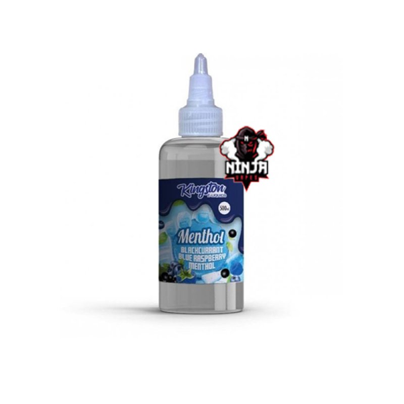 Kingston Blackcurrant Blue Raspberry Menthol 500ml