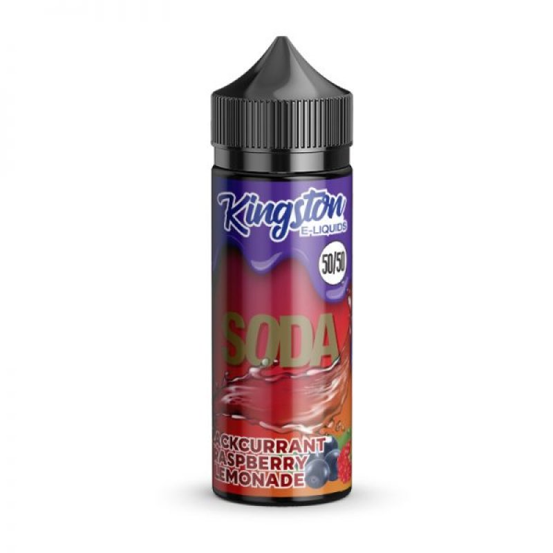 Kingston 50/50 Blackcurrant, Raspberry, Lemonade Soda 100ml