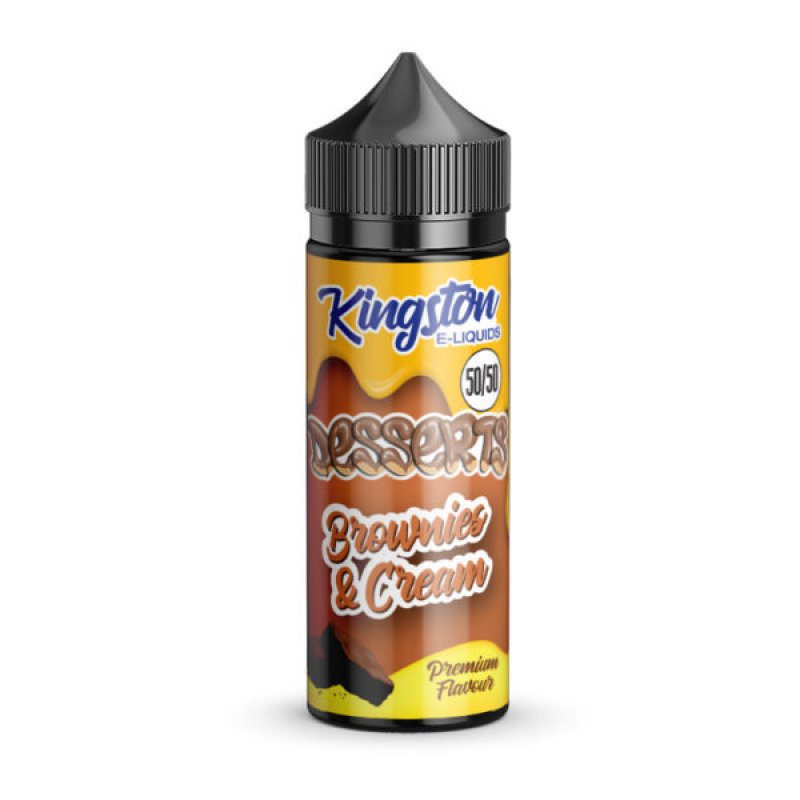 Kingston 50/50 Brownies & Cream 100ml