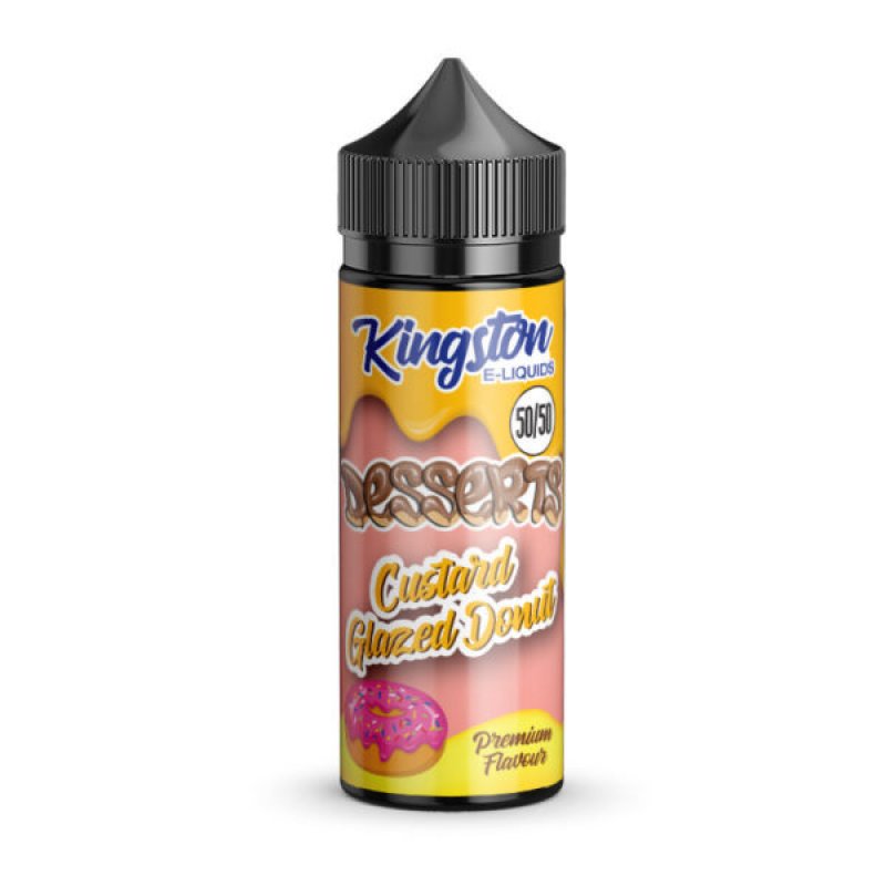 Kingston 50/50 Custard Glazed Donut 100ml