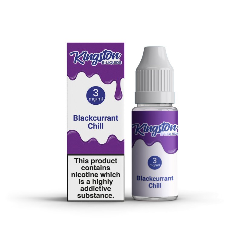 Kingston E-Liquid Blackcurrant Chill 10ml