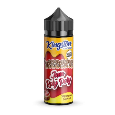 Kingston 50/50 Jam Roly Poly 100ml E-Liquid