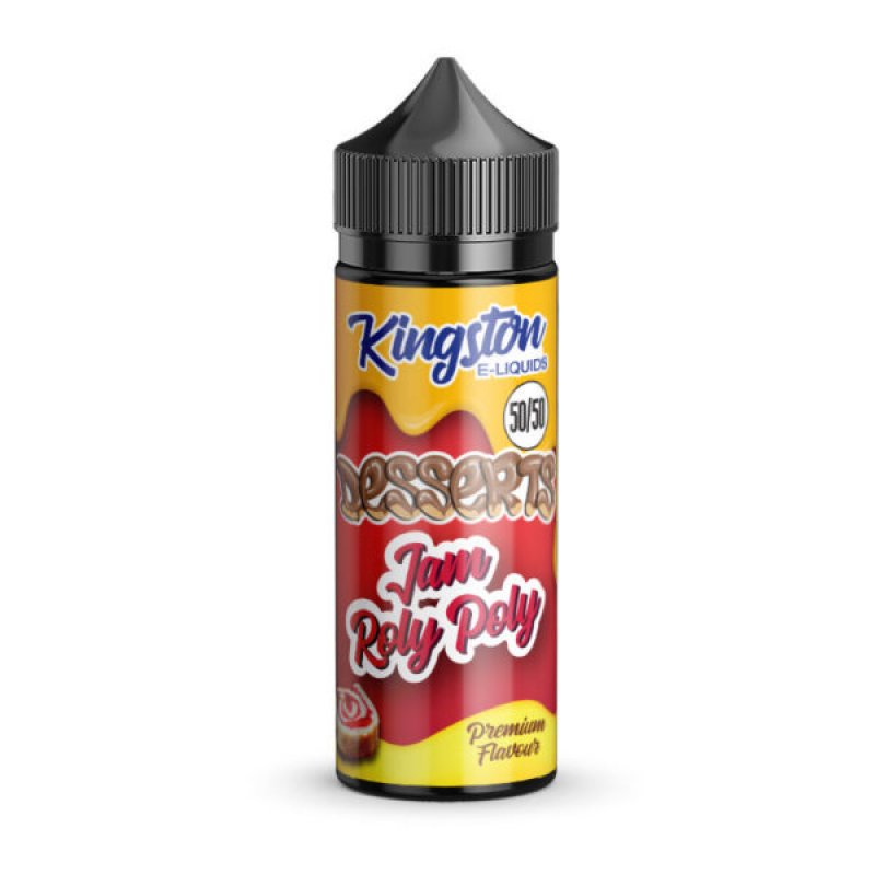 Kingston 50/50 Jam Roly Poly 100ml E-Liquid