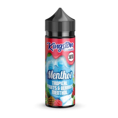 Kingston 50/50 Tropical Fruits & Berries Menthol 100ml