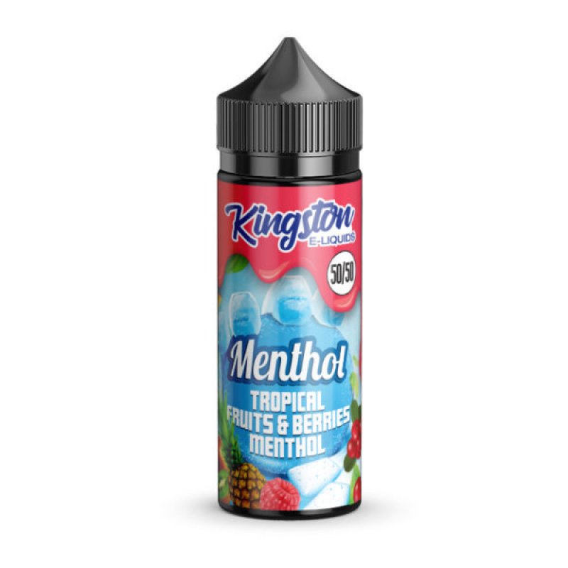 Kingston 50/50 Tropical Fruits & Berries Menthol 100ml