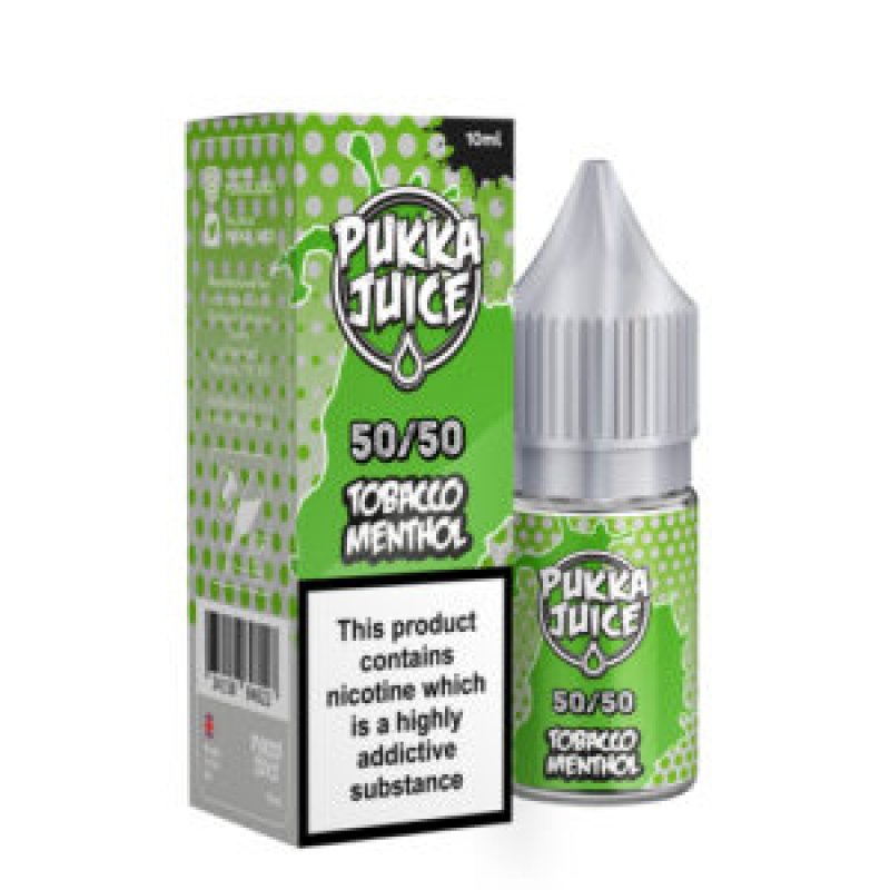 Pukka Juice E-Liquid Tobacco Menthol 10ml