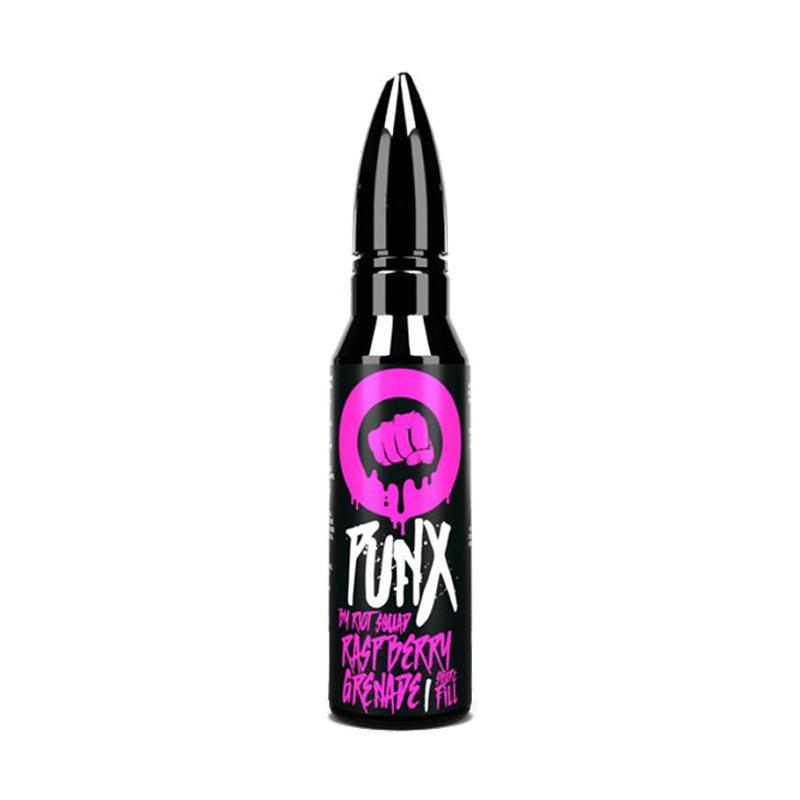 Punx By Riot Squad E Liquid Raspberry Grenade 50ml