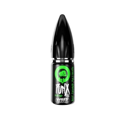 Punx By Riot Squad Nic Salt Apple, Cucumber, Mint & Aniseed 10ml