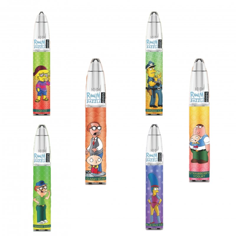 RandM Dazzle 5000 Puffs Disposable Vape