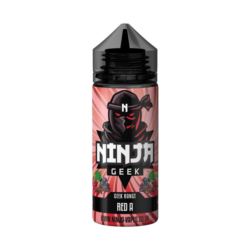 Red A Geek Range E-liquid 100ml Shortfill