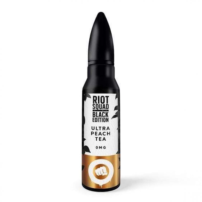 Riot Squad Black Edition Ultra Peach Tea 50ml