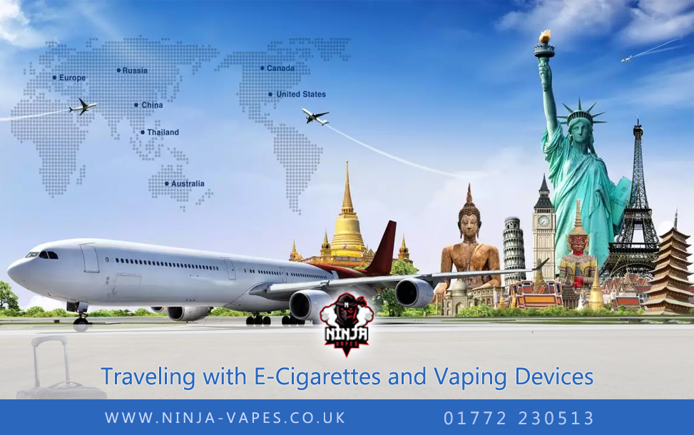 Traveling with E-Cigarettes and Vaping Devices | Ninja Vapes