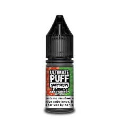 Ultimate Puff Candy Drops 50/50 Strawberry Melon 10ml,e-liquid,Ultimate Juice e-liquid,10ml standard,melon,strawberry,ultimate puff