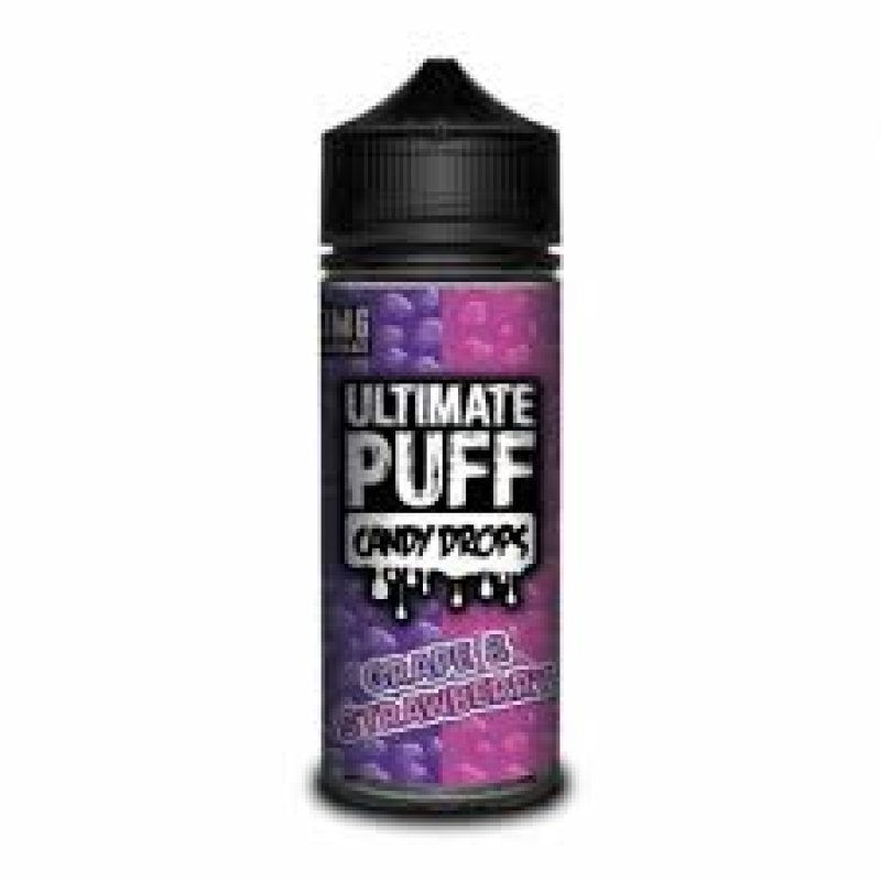 Ultimate Puff Candy Drops E Liquid Grape and Strawberry 100ml