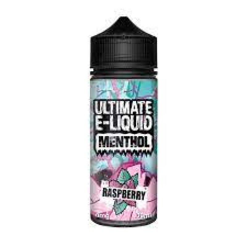 Ultimate Puff Menthol Raspberry 100ml