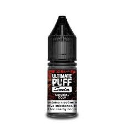 Ultimate Puff Soda 50/50 Original Cola 10ml,cola vape,e-liquid,10ml standard,puff e liquid,ultimate puff review,nicotine 