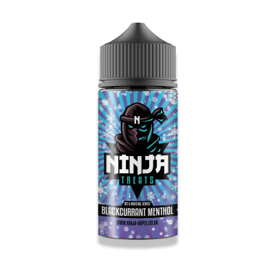 E-Liquid Blackcurrant Menthol 100 ML Shortfill