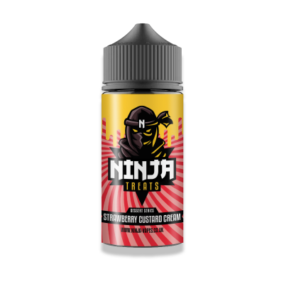 E-Liquid Strawberry Custard Cream 100ml Shortfill