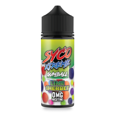 Syco Xtreme Gumball Lime Sherbet 100ml