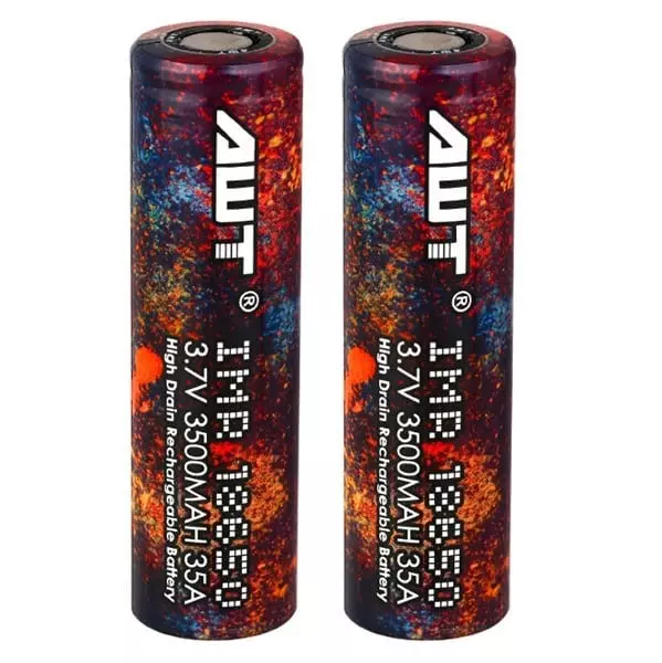 1 x AWT 18650 3.7V 3500MAH 35A