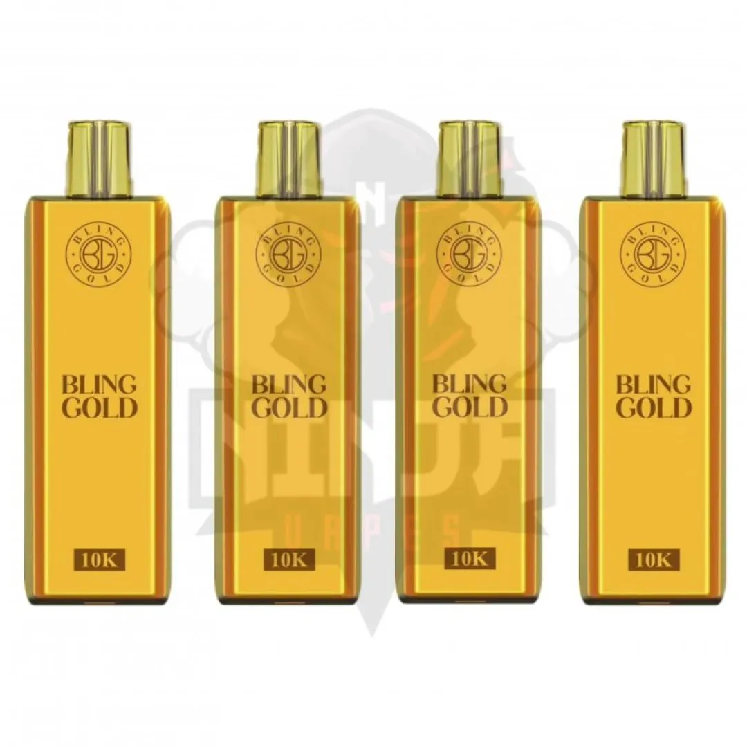 Bling Gold 10000 Puffs Disposable Vape Device