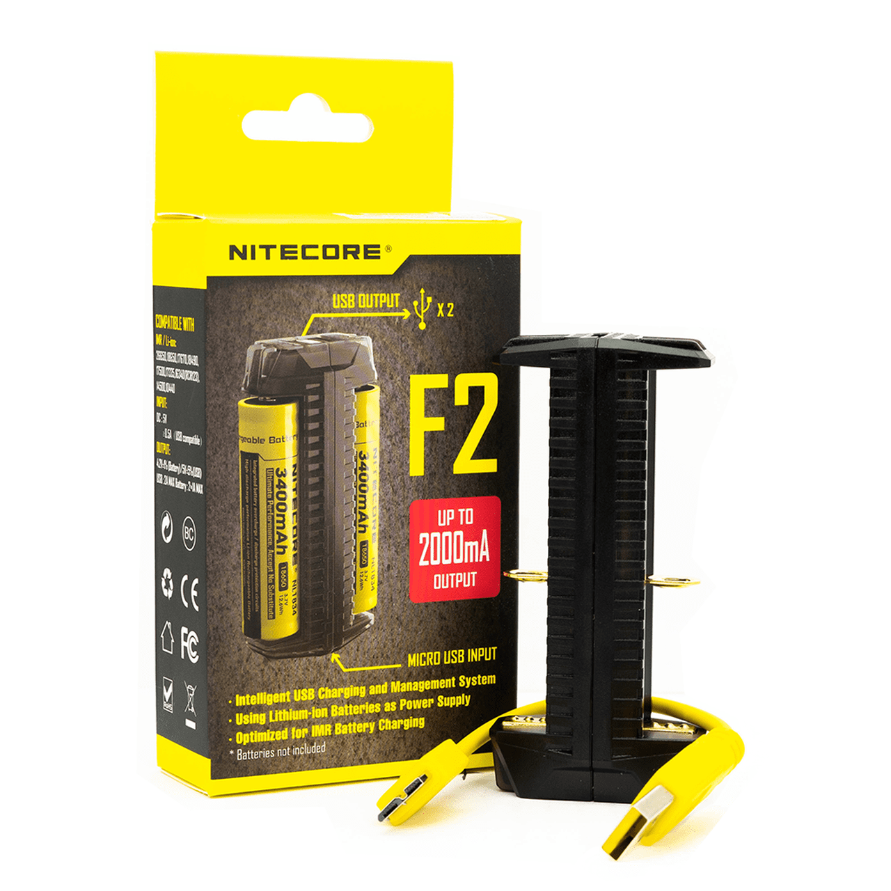 Nitecore F2 Power Bank & Charger