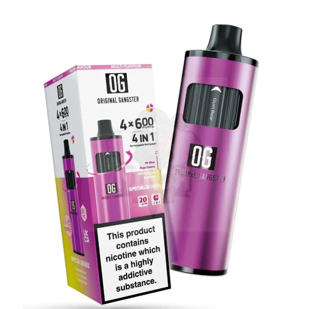 OG 2400 Puffs 4 In 1 Vape