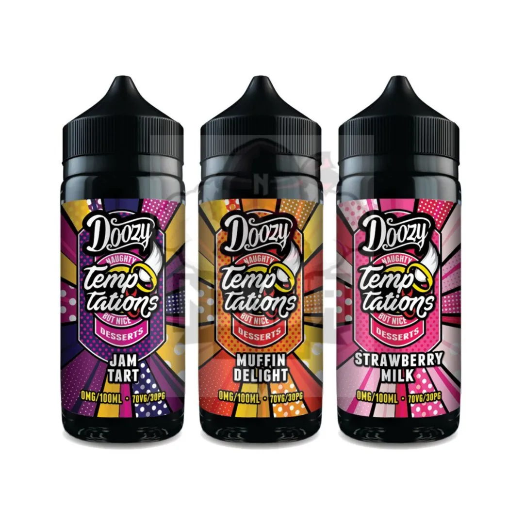 Doozy’s Temptations 100ml E-Liquid Shortfill